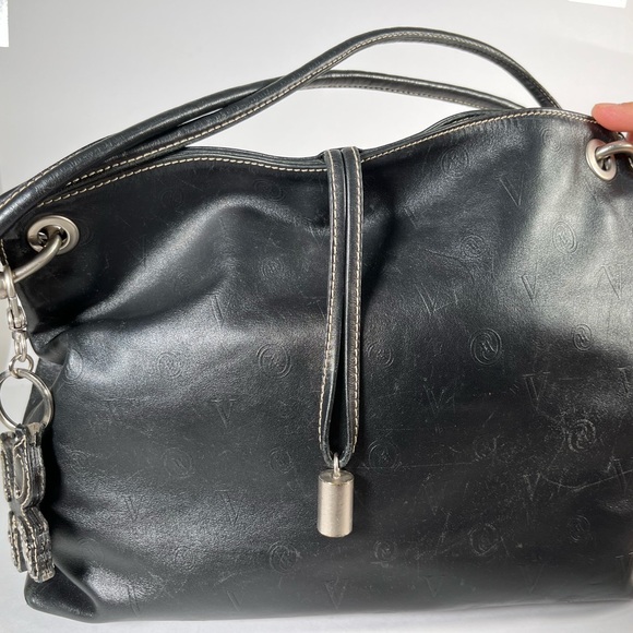 Vakko Genuine Leather Black Sholder Women Bag - Picture 12 of 15